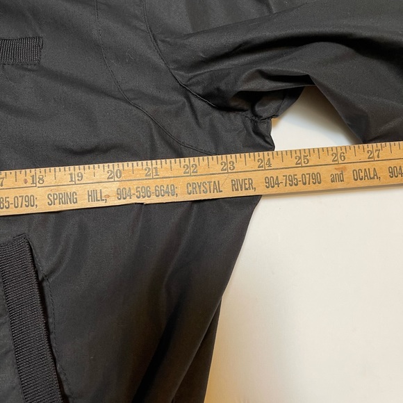 Mens Members Only Jacket Size 42 Black Racer Lined Bomber Europe Craft - Picture 7 of 12